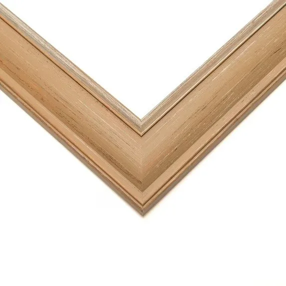 Champagne wood frame corner