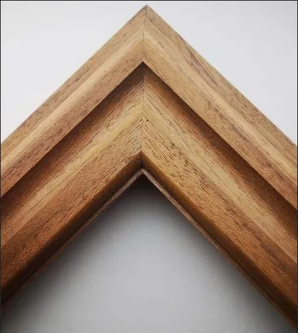 Wood frame corner detail
